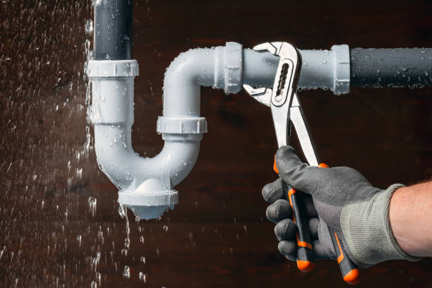 Professional Leak Detection technician working in Colmar, PA